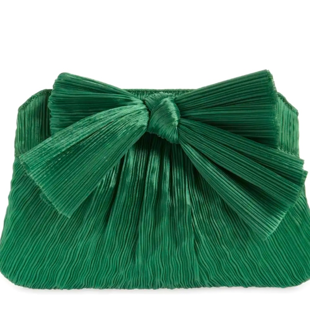 ISO* Loeffler Randall Rayne Pleated Clutch Bag in Sage